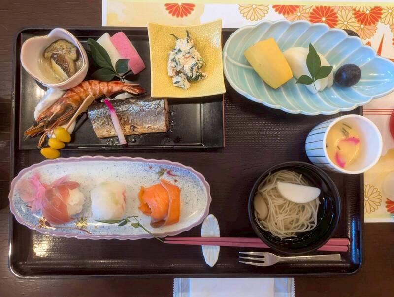開設記念のお膳